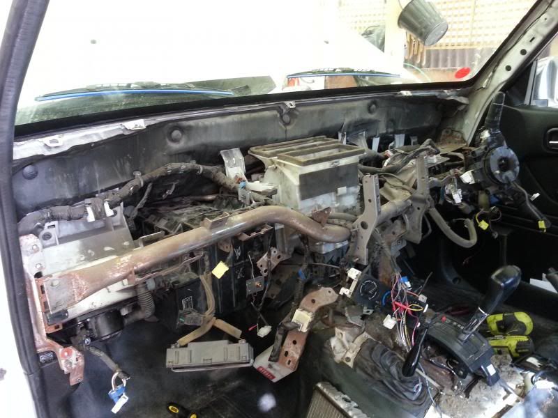 GU patrol heater core replacement